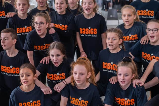 Students from Burnley's Basics Theatre School have recorded a poem remotely to help bring some smiles as the lockdown continues (photo by Andy Ford)