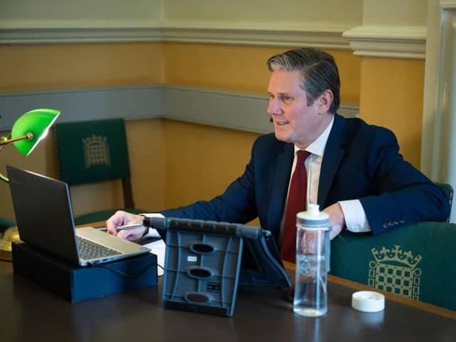 Sir Keir Starmar, the newly elected leader of the Labour Party, admitted he has  'a mountain to climb' during a virtual question and answer session with the people of Burnley and Pendle last week