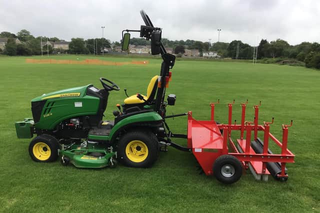 A new tractor for Burnley Belevedere