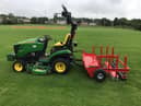 A new tractor for Burnley Belevedere
