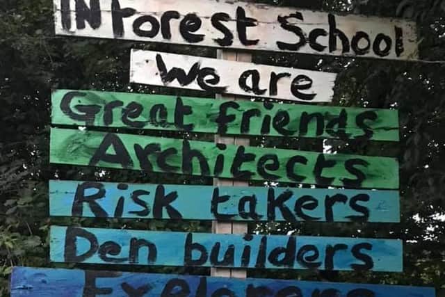 Community spirit is alive and well in Colne as everyone is doing their bit to rebuild the Forest School