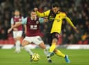 Burnley's Ashley Westwood and Watford's Etienne Capoue