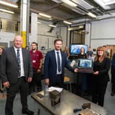 Burnley College hosted a virtual visit from parliamentary under secretary  for apprenticeships and skills, Gillian Keegan
