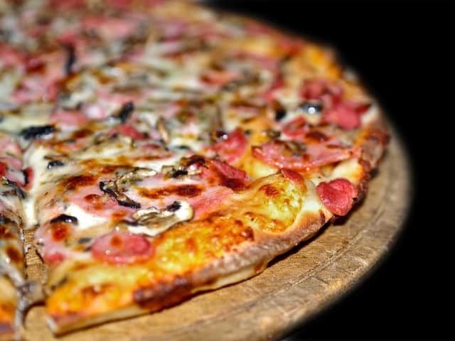 Pizza stock image