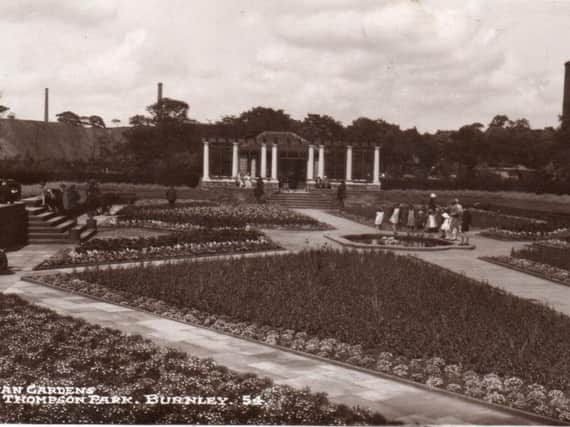 The Italian Gardens, Thompson Park, Burnley