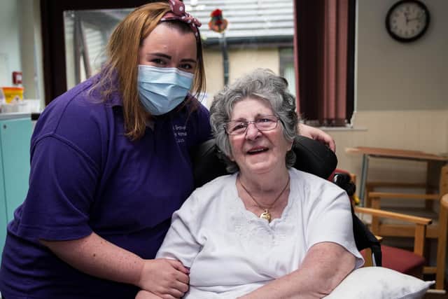 Laura Foulds has received a special award for saving the life of grandmother Eileen Carroll when she collapsed at her home after suffering a stroke