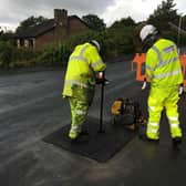 Potholes on roads need to be 40mm deep before the council will repair them