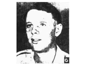 A small image of John Barker published in the Burnley Express in 1944