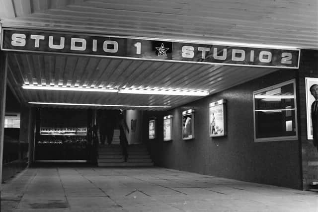 The entrance to Studio 1 and 2