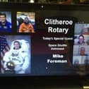 Rotarians Zoom with NASA astronaut Mike Foreman