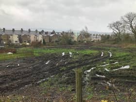 The area known as Craggs Farm in Padiham after it was cleared of all its flora and fauna.