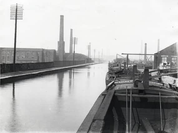 The Straight Mile on the Leeds and Liverpool canal, one of the Seven Wonders of the Waterways
