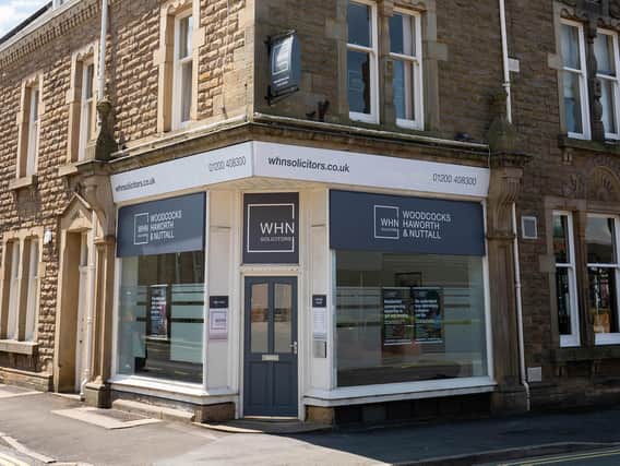The new office in King Street, Clitheroe