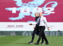 Sean Dyche and assistant Ian Woan