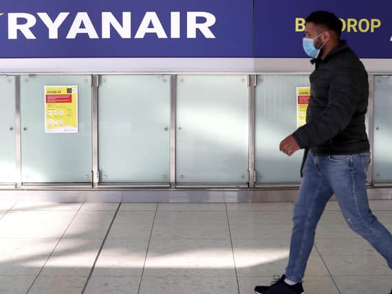 Ryanair, like others, had to ground its fleet