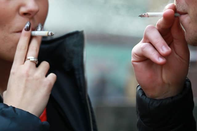 Smoking rates have fallen in the area since 2018