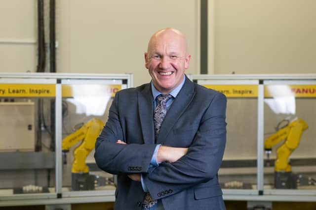 Neil Burrows, Assistant Principal of Burnley College, with responsibility for apprenticeships, employer engagement and adult skills. (photo by Richard Tymon)