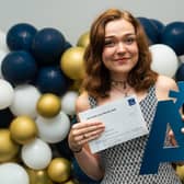 Shannon Finnegan (18) achieved A*AA in A-Level English Literature, Classical Civilisation and History. Photo: Richard Tymon