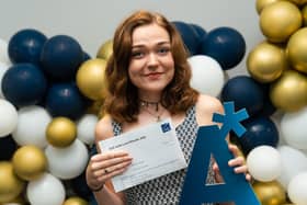 Shannon Finnegan (18) achieved A*AA in A-Level English Literature, Classical Civilisation and History. Photo: Richard Tymon