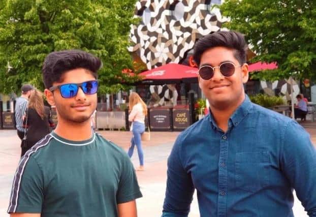 Nandhan and Navarasan are off to study at Manchester university