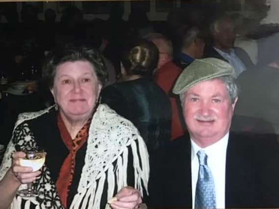 Mrs Eileen Ashworth with her husband Frank