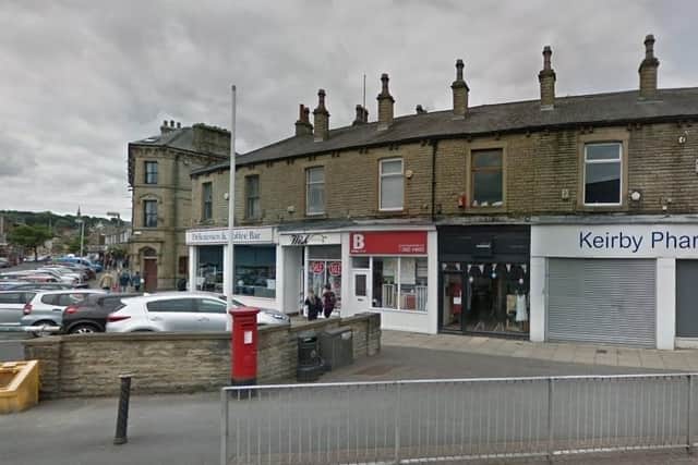 The Style Residence in Burnley's Keirby Walk was targeted by a burglar at the weekend