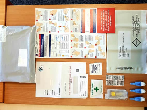 The PSA home test kit can be ordered through the BKPCA website