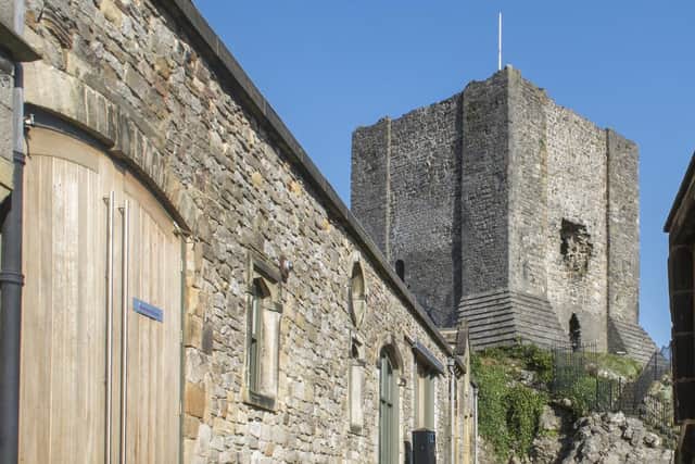 The historic landmark - Clitheroe Castle museum