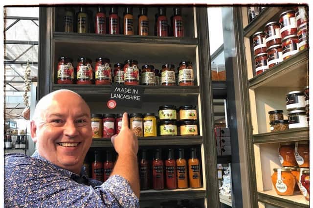 Jools says he's still amazed when he sees his products on the shelves in shops