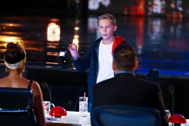Jasper Cherry impresses judges during his audition earlier this year (Image: ITV)