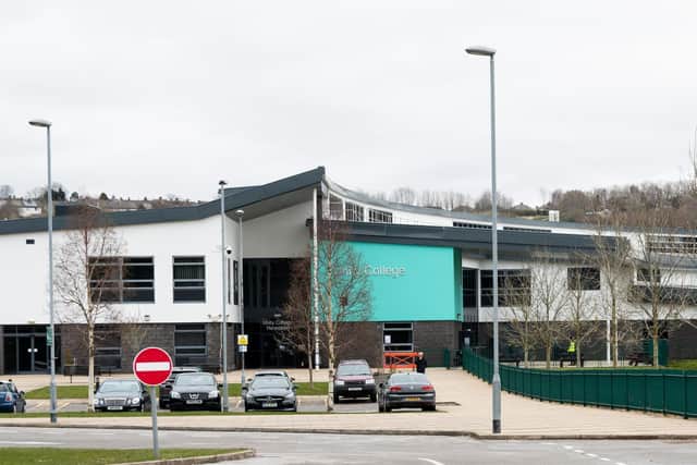 Twenty five pupils were sent home from Unity College, Burnley, yesterday afternoon and told to isolate for 14 days after a year seven student tested positive for coronavirus