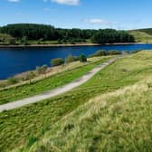 A view of Hurstwood, the popular beauty spot in Burnley that has been plagued by groups of young people gathering in large groups on Friday evenings.