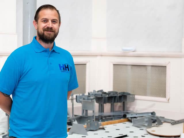 Andrew Powell pictured at the Elizabeth Street building in Burnley that will become th flagship for the Healthier Heroes project