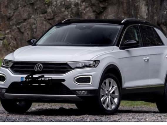 A Volkswagen T-Roc, similar to this one, has been stolen from the Briercliffe Road area.