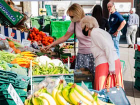 Shoppers continue to flock to Clitheroe Market for fresh produce