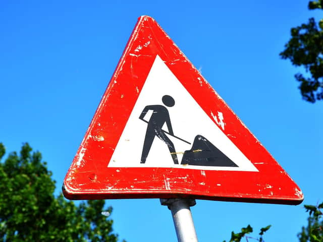 Roadworks are taking place across the county's motorways this week