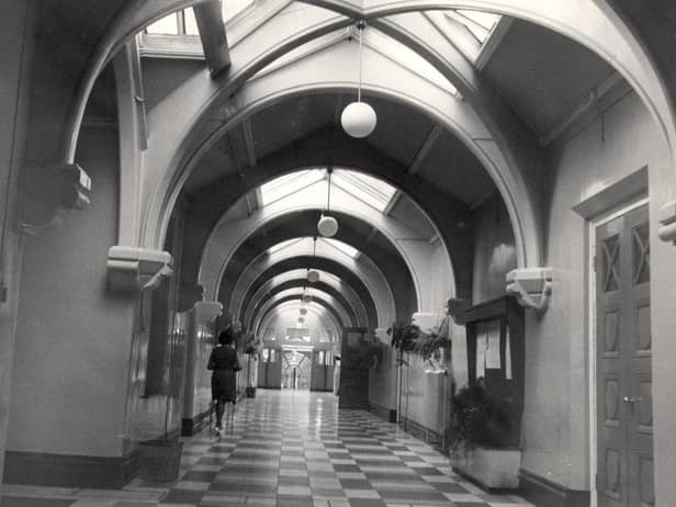 The stark interior of Whittingham Hospital, which is now set to close