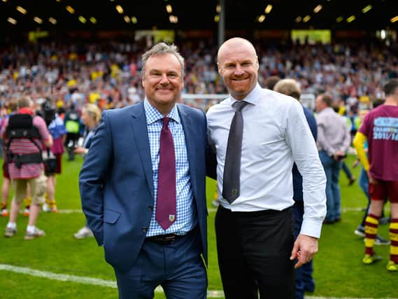 Mike Garlick and Sean Dyche