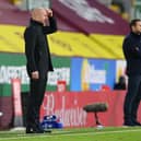 Sean Dyche on the touchline