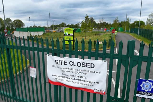 One of the most widely used services affected by the first lockdown was the county council's recycling centres, but there will be no changes to the current service this time around, as visits are still allowed under the new lockdown regulations.