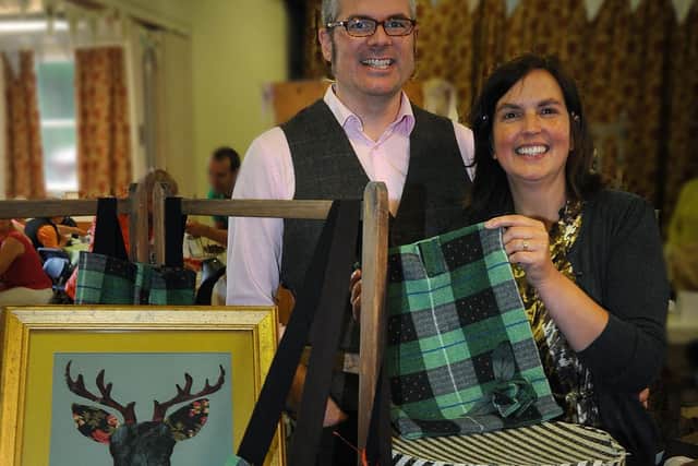 Heather and Gordon Chapman started their Hopeful and Glorious fairs in 2014 to showcase the best of the county's art and craft work.