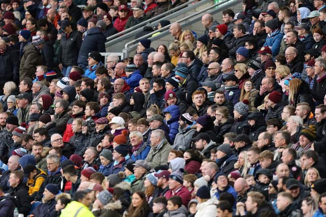 Burnley MP Antony Higginbotham is calling on Government to allow football fans back to grounds. Photo: Camera Sport
