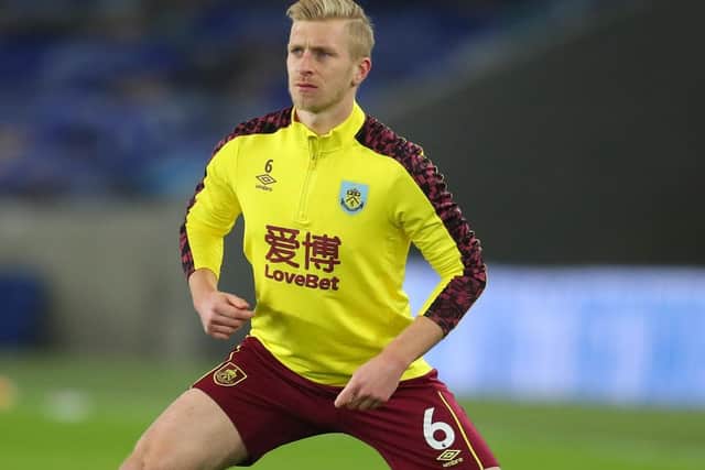 Burnley FC captain Ben Mee,who has sent a 'good luck' video message to Clarets fan Jordan North who is appearing in this year's 'Im A Celebrity Get Me Out Of Here'