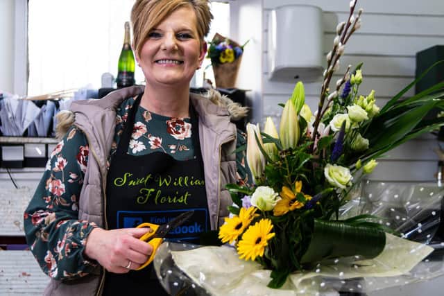 Amanda Hanson of Sweet William Florist's has appealed for people to come out an support shops in Burnley