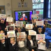 Pupils at 'I'm a Celebrity' star Jordan North's former school in Burnley are cheering him on in the show