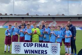 FC Clarets Under-12s are Lancashire champions