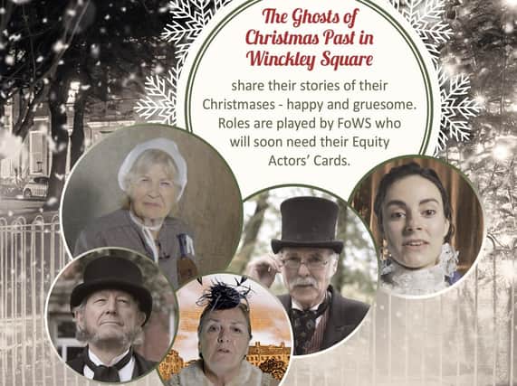 Catch up with the Ghosts of Christmas Past this week in the Friends of Winckley Square's online Christmas concert and celebration