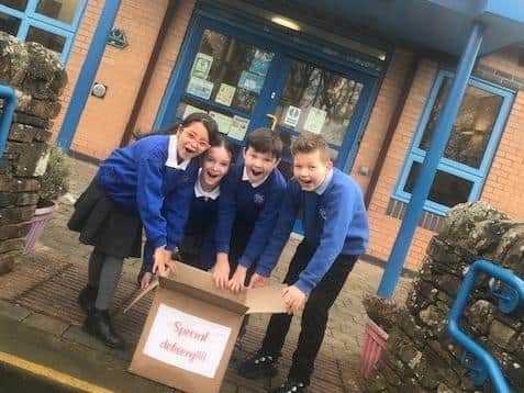 Pupils at Padiham Primary School are among the first in the country to receive a bundle of books to help them learn about race