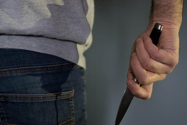 There were 316 convictions and cautions for knife possession in Lancashire in the 12 months up to September