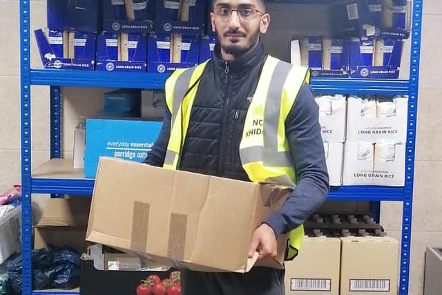 Khaleel Mahmood, Head of Commercial Support at VEKA, became involved in an initative to help provide food for children when heard that half of the children who live in Pendle were in poverty.